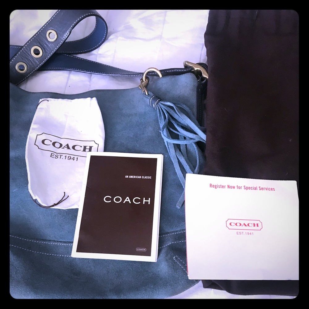 🌟Vintage Suede Coach 🌟 Lowest Price Here 💥